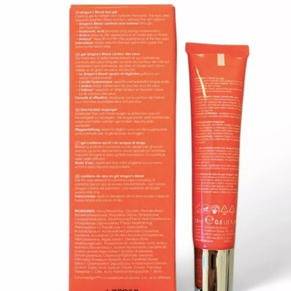 Rodial Dragon's Blood Eye Gel - Hydrate and Tone Hyaluronic Acid Moisturizer - Picture 2 of 2